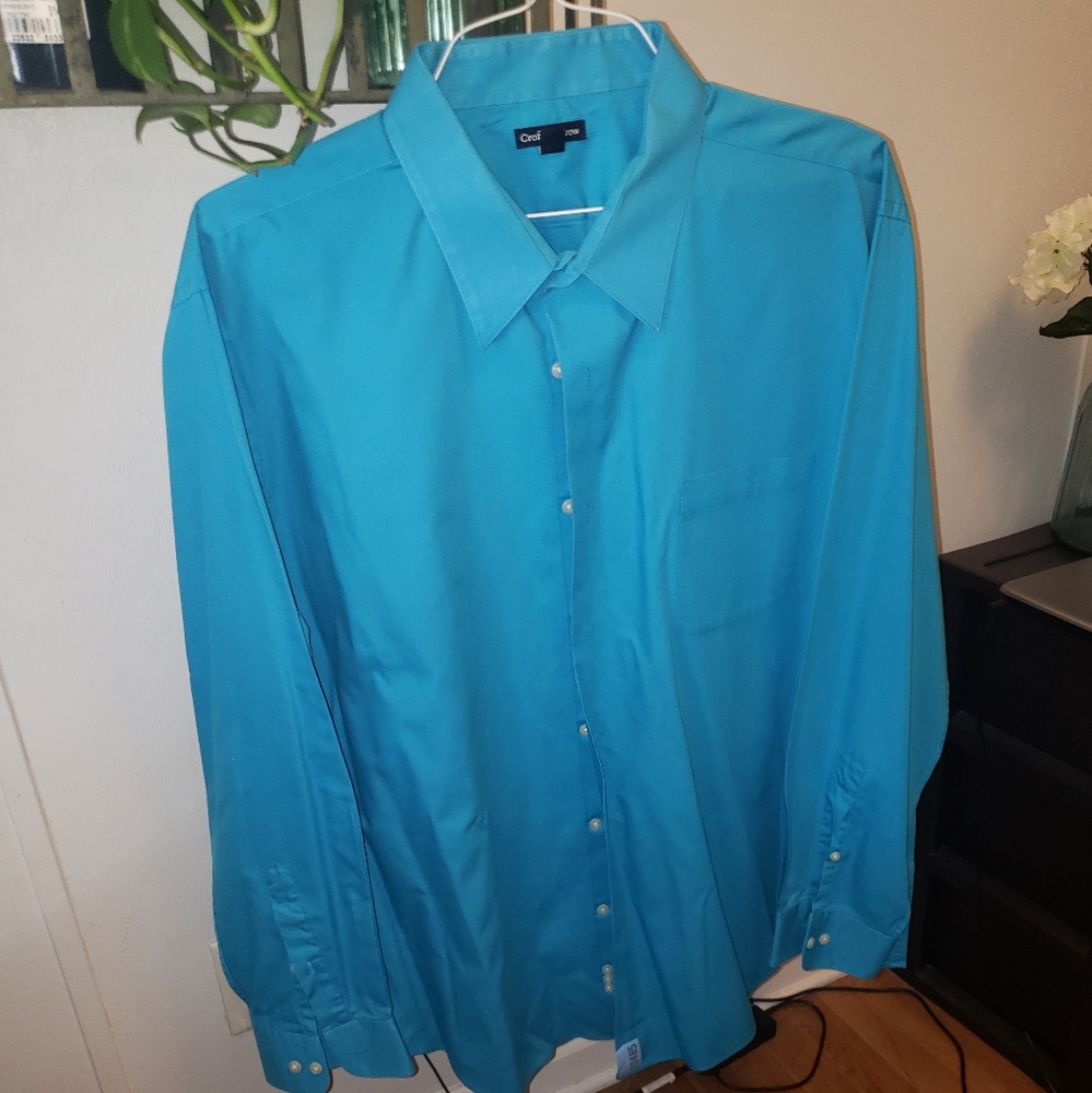 Two!! Croft & Barrow Mens dress shirts 18 1/2